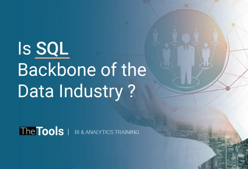 is SQL backbone of the data industry