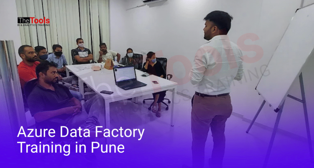 Student working on a real-time Azure Databricks project in Pune